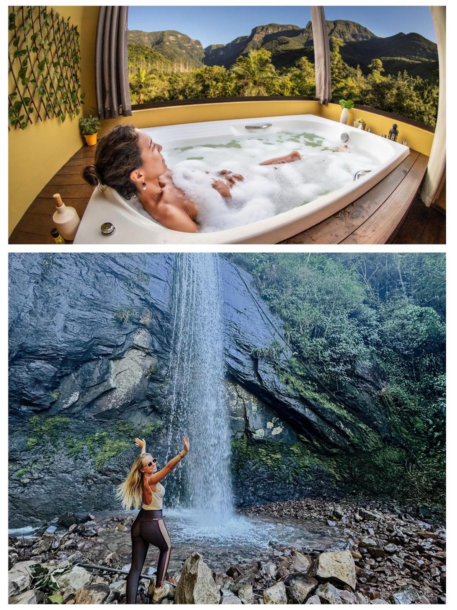 Refugio Ecologico Pedra Afiada Hotel Praia Grande  Eksteriør billede